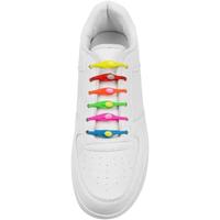 12 PCS Silicone Shoelaces Round Elastic Shoelaces Specialized No-Tie Shoelaces Men's Shoelaces Women's Shoelaces Neutral Shoe...