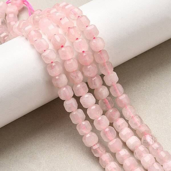 Natural Rose Quartz Beads Strands