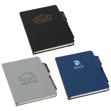 50 Customized Quorum Soft Touch Journal with Matching Color Gel ...