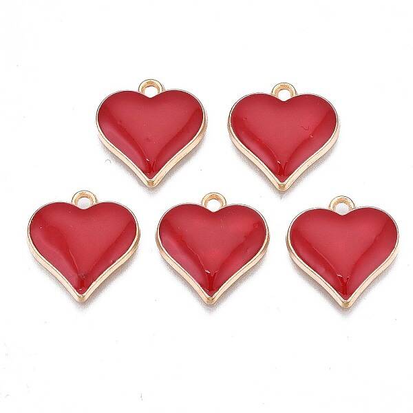 Alloy Enamel Pendants