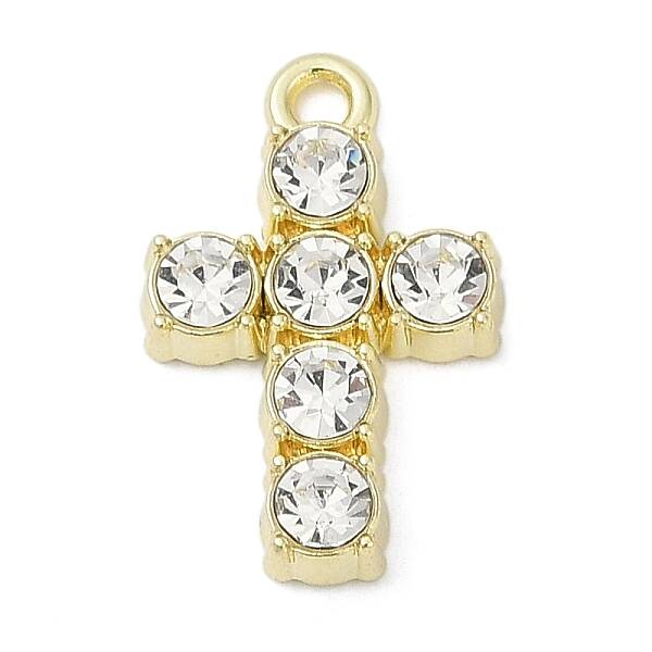 Alloy Pendants with Rhinestone