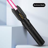 A light saber-shaped butane gas lighter, camping barbecue welding supplies, red flame (excluding butane gas) fire pit Kitchen...