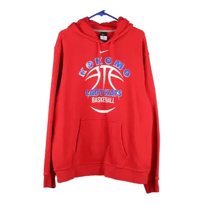 Kokomo Ladykats Basketball Nike Hoodie - XL Red Cotton Blend