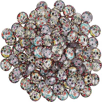 Flatback Glass Cabochons for DIY Projects