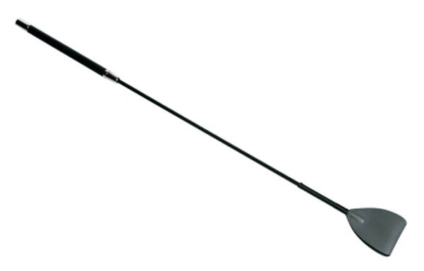 Flesh and Spirit Riding Crop - Black