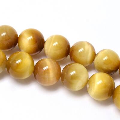 Natural Gold Tiger Eye Beads Strands