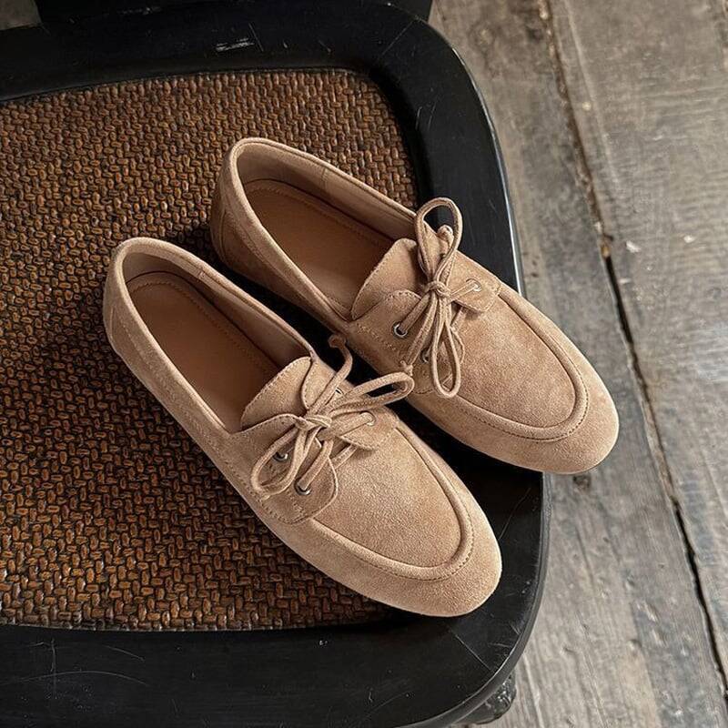CHIKO Baden Round Toe Block Heels Oxfords Shoes