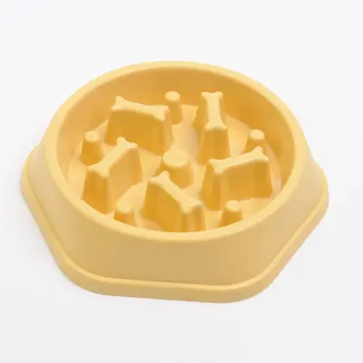 Slow Feeder Dog Bowl, 1 Count Pet Slow Feeding Bowl, Food Bowl for Dogs and Cats, Pets Slow Eating Bowl, Pet Food Dish, Pet F...