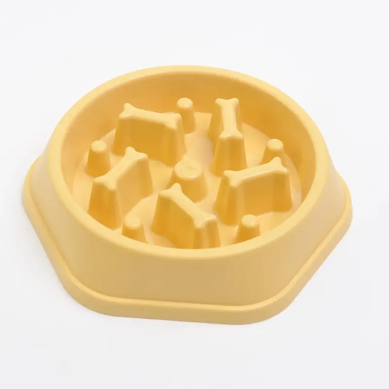 Slow Feeder Dog Bowl, 1 Count Pet Slow Feeding Bowl, Food Bowl for Dogs and Cats, Pets Slow Eating Bowl, Pet Food Dish, Pet F...