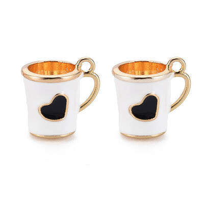 Rack Plating Alloy Enamel Charms