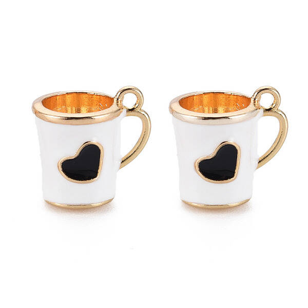 Rack Plating Alloy Enamel Charms