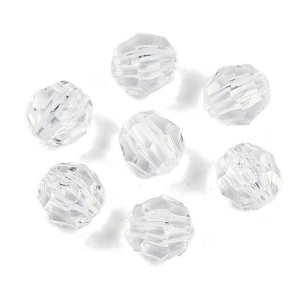 Transparent Acrylic Beads