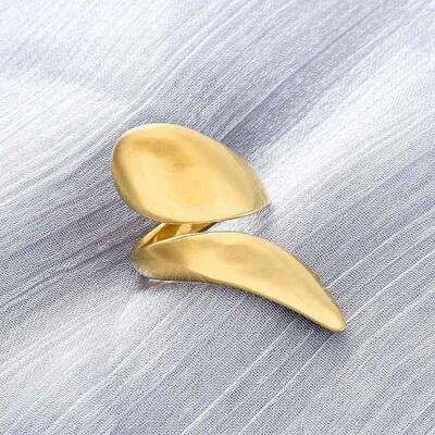 304 Stainless Steel Cuff Rings for Women