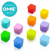 Omie 2 pack OmieDip 4 oz Silicone Container w/ lid + fits in OmieBox - TTS Kitchen Leakproof