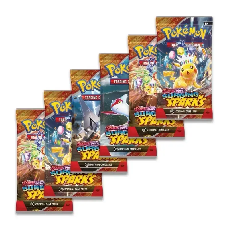 Pokemon Scarlet & Violet Surging Sparks Booster Packs (LIVE RIP)
