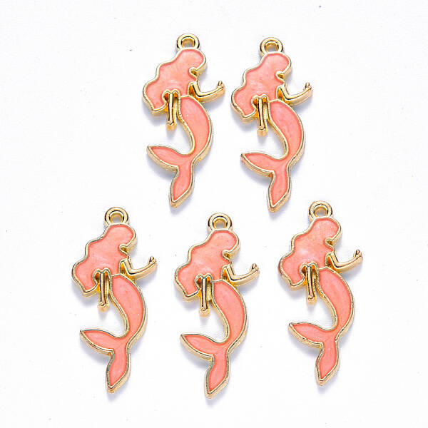 Alloy Enamel Pendants