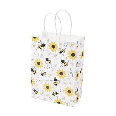 Bees Theme Rectangle Paper Bags