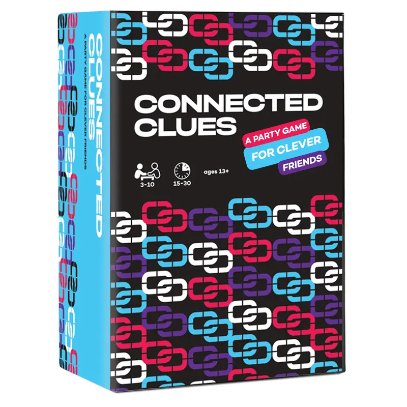 Connected Clues - A Party Game for Clever Friends | Phrase Guessing Fun Based on The Popular Before and After Game Show Categ...