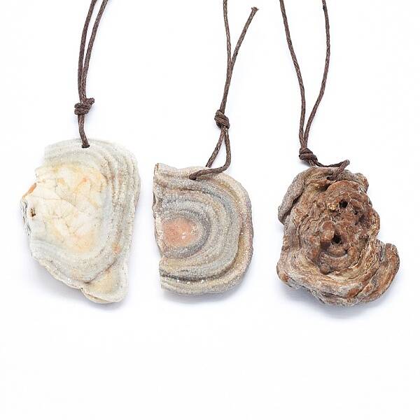 Natural Agate Pendants