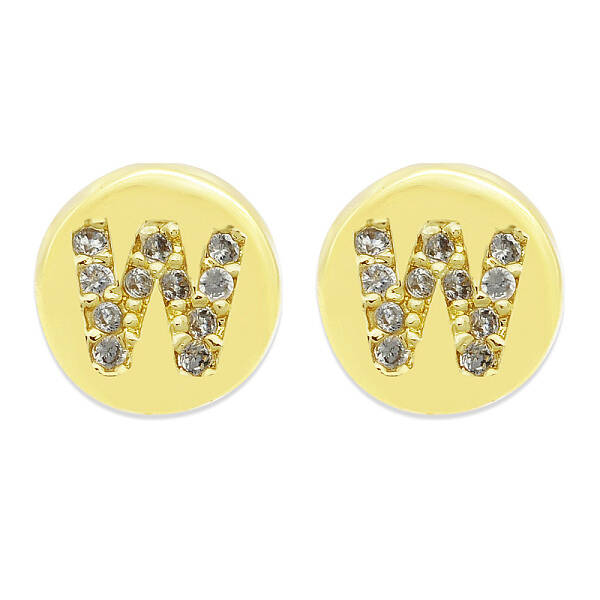 Brass Micro Pave Clear Cubic Zirconia Beads