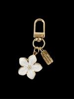 Flower Design Fashionable Alloy Keychain, Gifts for Girlfriend, Cute Minimalist Design Keychain for Women & Men, Fashion Acce...
