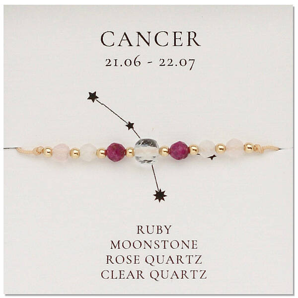 Natural Gemstone Constellation Beaded Bracelets