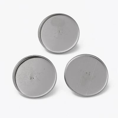Non-Tarnish 304 Stainless Steel Brooch Cabochon Settings