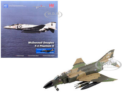 McDonnell Douglas F-4D Phantom II Fighter-Bomber Aircraft 66-8738, Night Owl, 497th TFS, Ubon RTAFB, Thailand (1972) United...