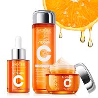Korean 5X Vitamin C Skincare Set, 3-In-1 Skincare Kit with Balancing Toner, Repairing Serum & Moisturizing Cream for All Skin...