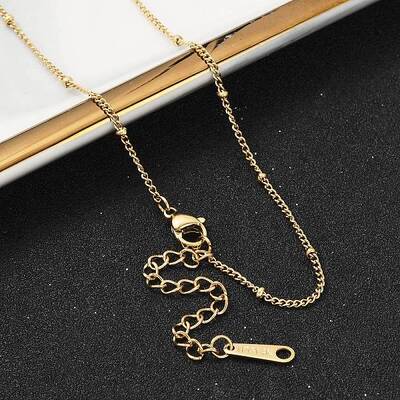 Ion Plating(IP) 304 Stainless Steel Satellite Chain Necklace for Men Women