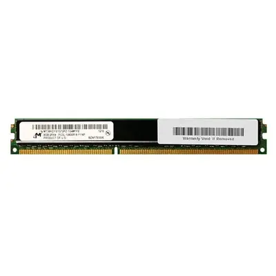Micron MT36KDYS1G72PZ-1G4M1FE | 8GB DDR3-1333MHz PC3-10600 ECC Registered VLP RDIMM CL9 2Rx4 1.35V 240-Pin Memory Module