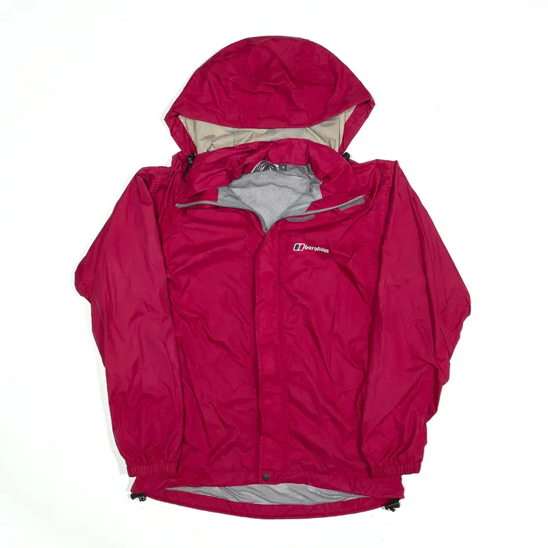 BERGHAUS Rain Jacket Purple Womens UK 8