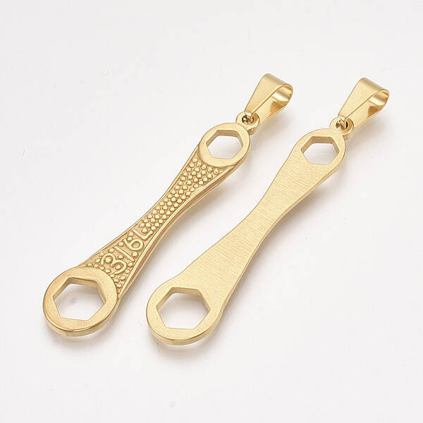 304 Stainless Steel Big Pendants