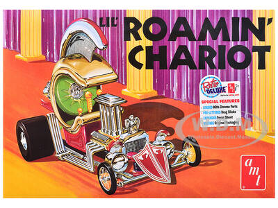 Skill 2 Model Kit Lil' Roamin' Chariot Show Rod 1/25 Scale Model by AMT