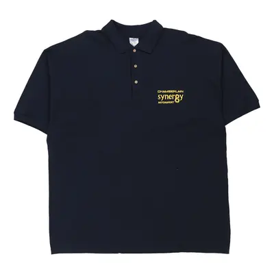 Chamberlain Synergy Motorsport Le Mans Gildan Polo Shirt - 2XL Blue Cotton