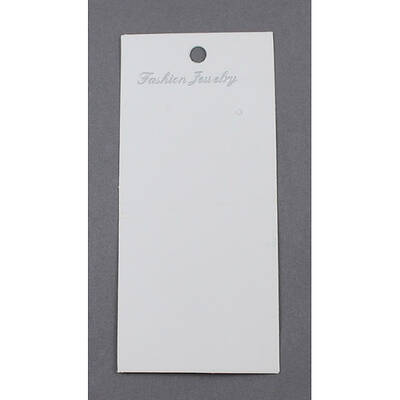 Paper Earring Display Card