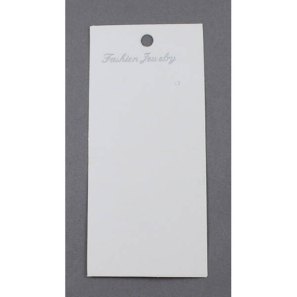 Paper Earring Display Card