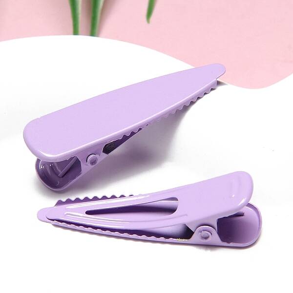 Macaron Color Alloy Alligator Hair Clips