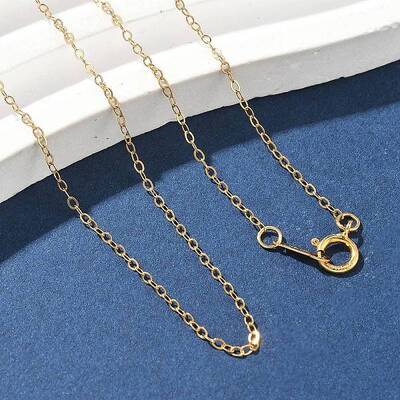 Brass Cable Chain Necklaces for Women Men