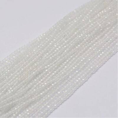 Natural White Moonstone Beads Strands