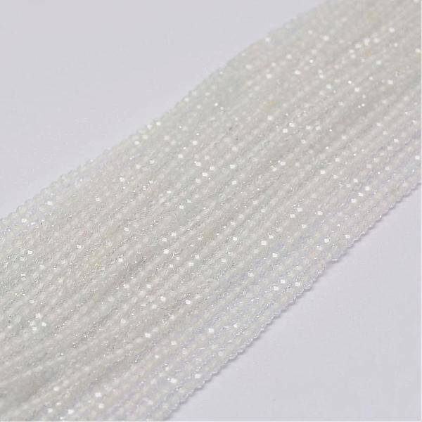 Natural White Moonstone Beads Strands