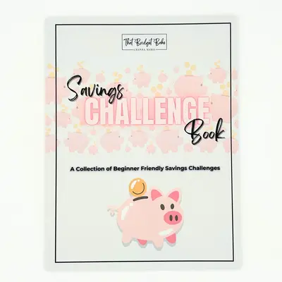 TBB Savings Challenge Book: 40 Challenges, Journal Prompts, and Inspiration for Easy Money Saving