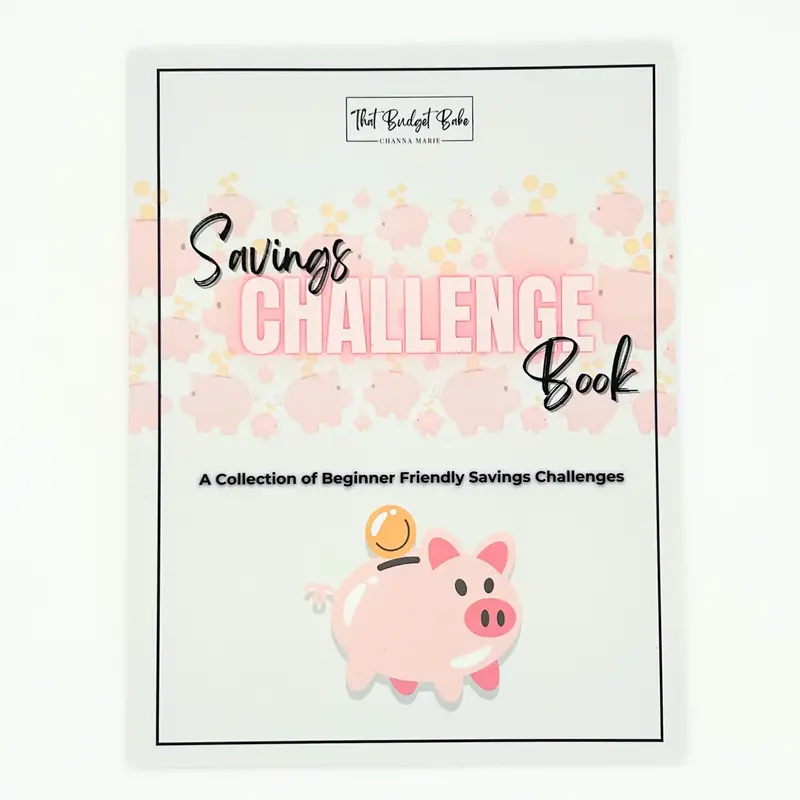 TBB Savings Challenge Book: 40 Challenges, Journal Prompts, and Inspiration for Easy Money Saving