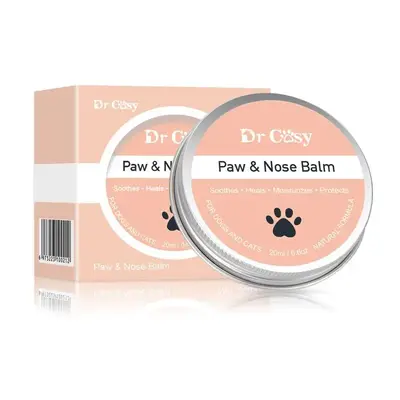 Hydrating Pet Nose & Foot Cream, Pet Anti-crack Repairing Moisturizer for Daily Use, Multifunctional Skin Care Balm for Dogs ...