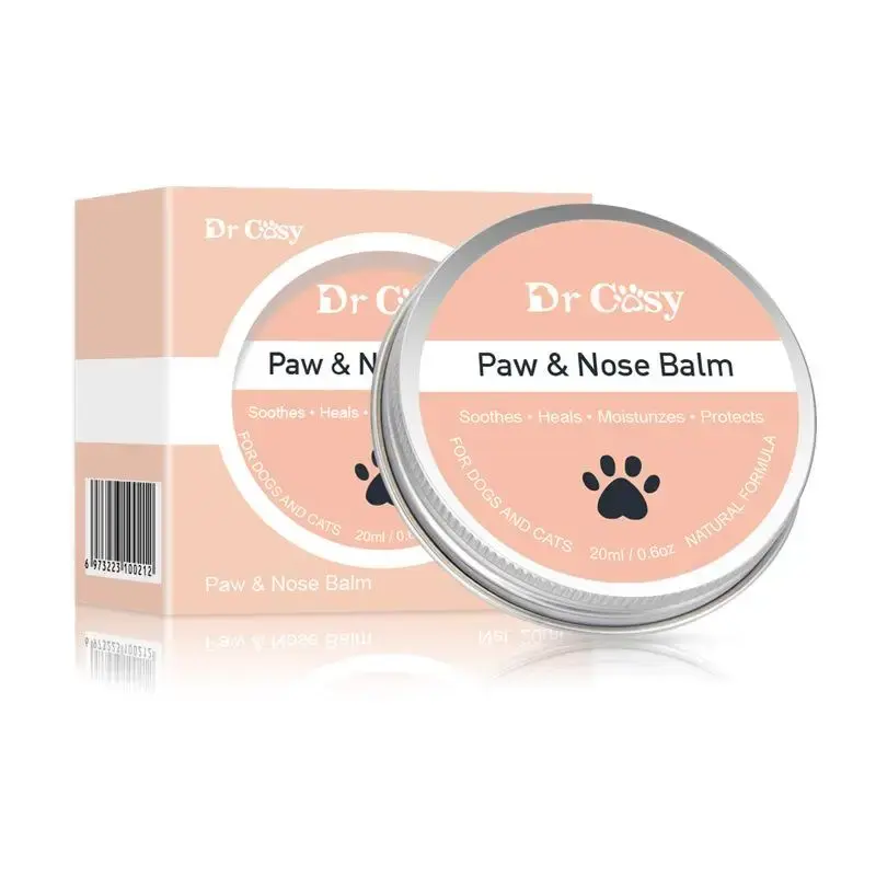 Hydrating Pet Nose & Foot Cream, Pet Anti-crack Repairing Moisturizer for Daily Use, Multifunctional Skin Care Balm for Dogs ...