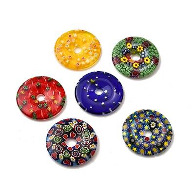 Handmade Millefiori Glass Beads