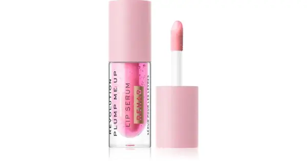 Makeup Revolution Rehab Regenerating Serum for Plump Lips Pink Glaze 4.6 ml
