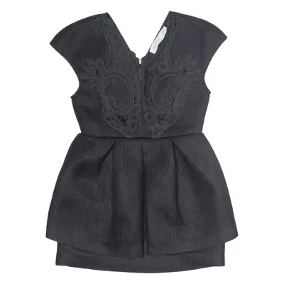 ALICE MCCALL Peplum Pencil Dress Black Sleeveless Short Womens UK 10