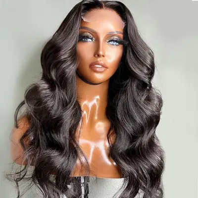Glueless Body Wave 5x5 Lace Closure Wig HD Lace Human Hair with Pre Plucked Hairline