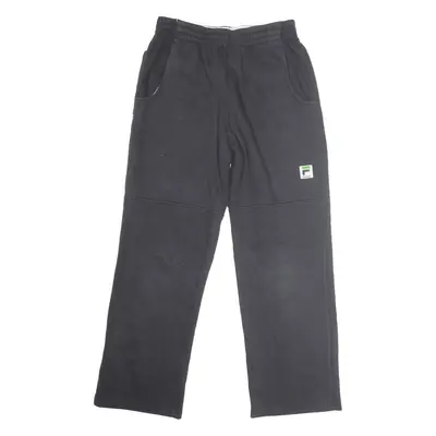 FILA Sweatpants Black Straight Womens L W28 L25